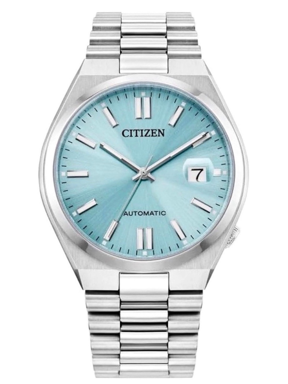Citizen Tsuyosa Automatic 40mm Sky Blue Dial Steel Watch NJ0151-53M